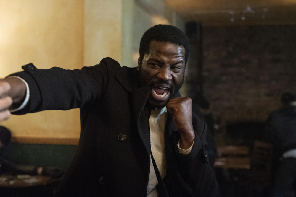 Sope Dirisu as Elliot Finch in <em>Gangs of London</em> out on AMC on Oct 1.