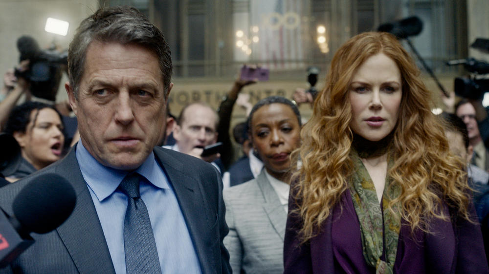 Hugh Grant as Jonathan and Nicole Kidman as Grace in <em>The Undoing, </em>which comes out Oct. 25 on HBO.