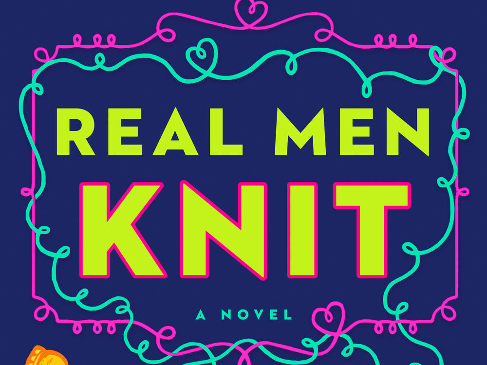 The cover of Kwana Jackson's <em>Real Men Knit.</em>