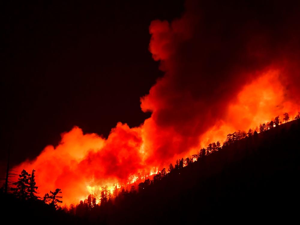 California is preparing for windy, dry weather which is expected to cause critical fire conditions this weekend. Twenty-five major fires are burning throughout the state, including the Bobcat fire in Southern California, pictured on Sept. 21.
