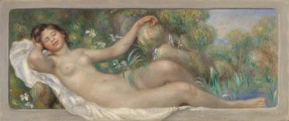 Pierre-Auguste Renoir's <em>Reclining Nude (La Source),</em> c.1895
