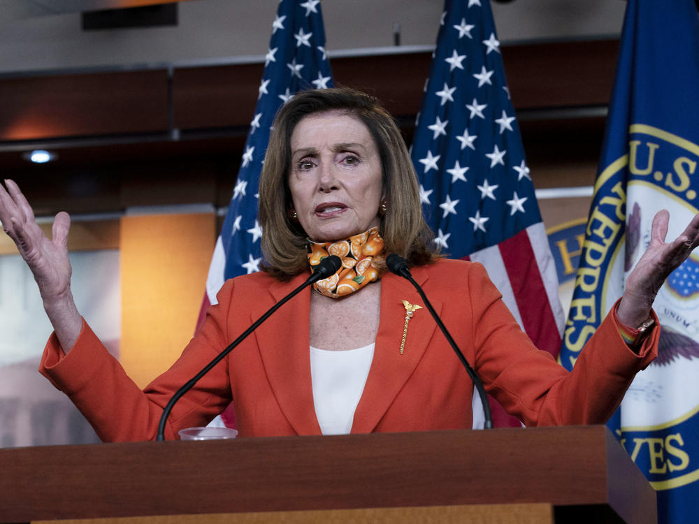 House Speaker Nancy Pelosi is warning Democrats of an exceedingly rare scenario where the House may need to decide the presidential election in January.