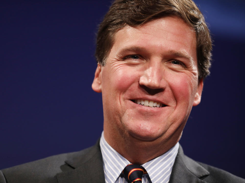 Fox News host Tucker Carlson 