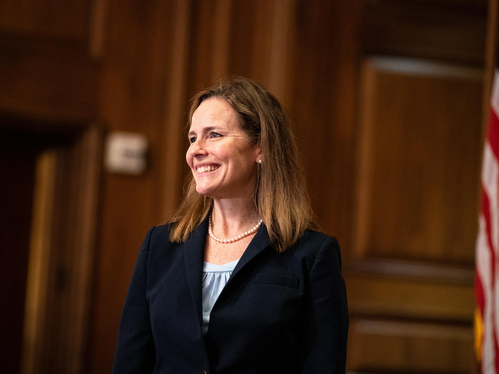 Judge Amy Coney Barrett, President Trump's nominee for the Supreme Court, is meeting with senators this week ahead of her confirmation hearing, which is set to start on Oct. 12.