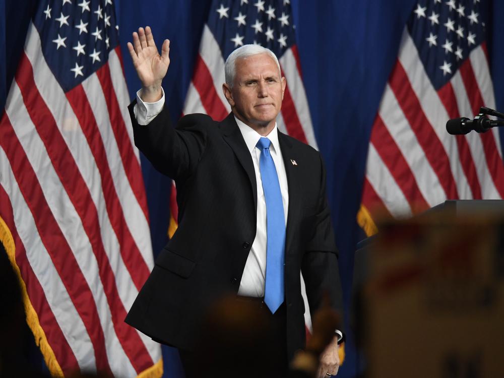 Pence is next in line to succeed to the presidency should President Trump's health decline.