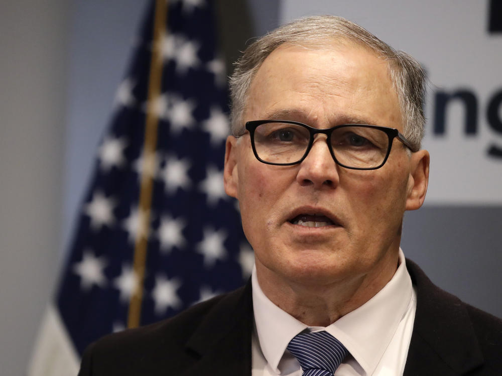 Washington state Gov. Jay Inslee, pictured in March, made climate change at the center of his presidential campaign earlier this year.
