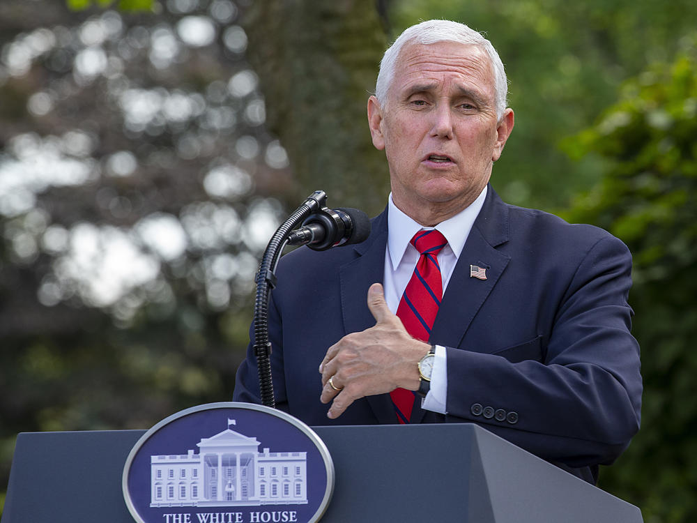 Vice President Pence, seen during a press conference at the White House on Sept. 28, will begin a campaign tour through key swing states following the vice presidential debate on Wednesday.