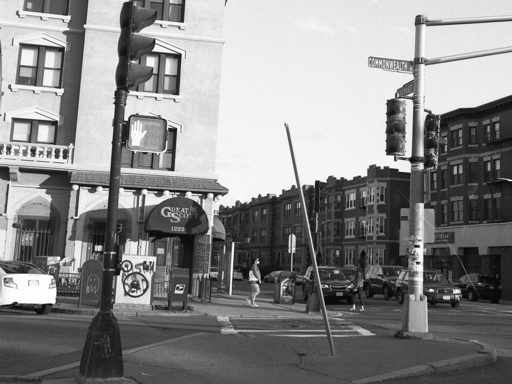 Great Scott on Commonwealth Ave. in Boston's Allston neighborhood.