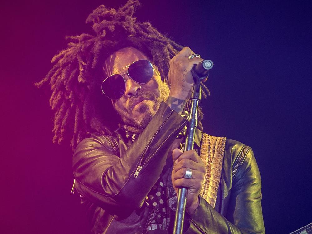 Lenny Kravitz performs in Tours, France in 2018. He says touring is hard — and wonderful: 