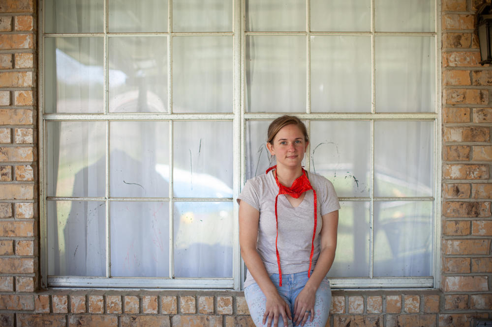 Loren Barilleau lives in Central, La., with her husband and two children. Their home is technically outside an official flood plain, but it is nonetheless at significant risk for flooding. A 2016 rainstorm caused major damage.