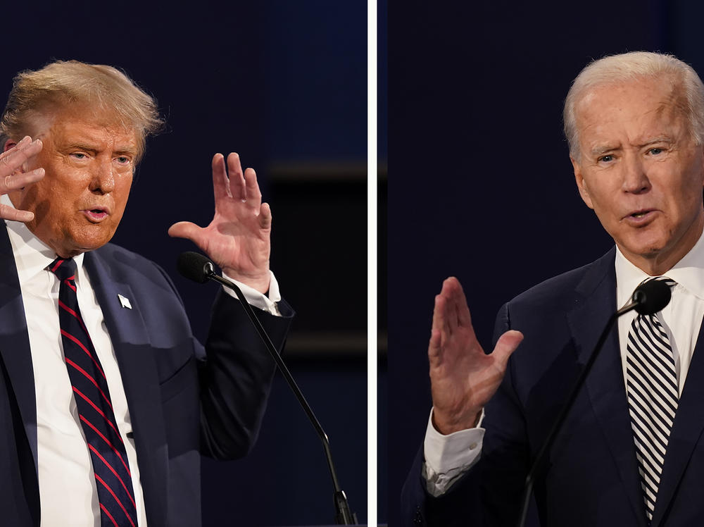 President Trump said he won't participate in a virtual town hall with Joe Biden, after the commission that organizes the presidential debates announced a change in format because of the coronavirus.