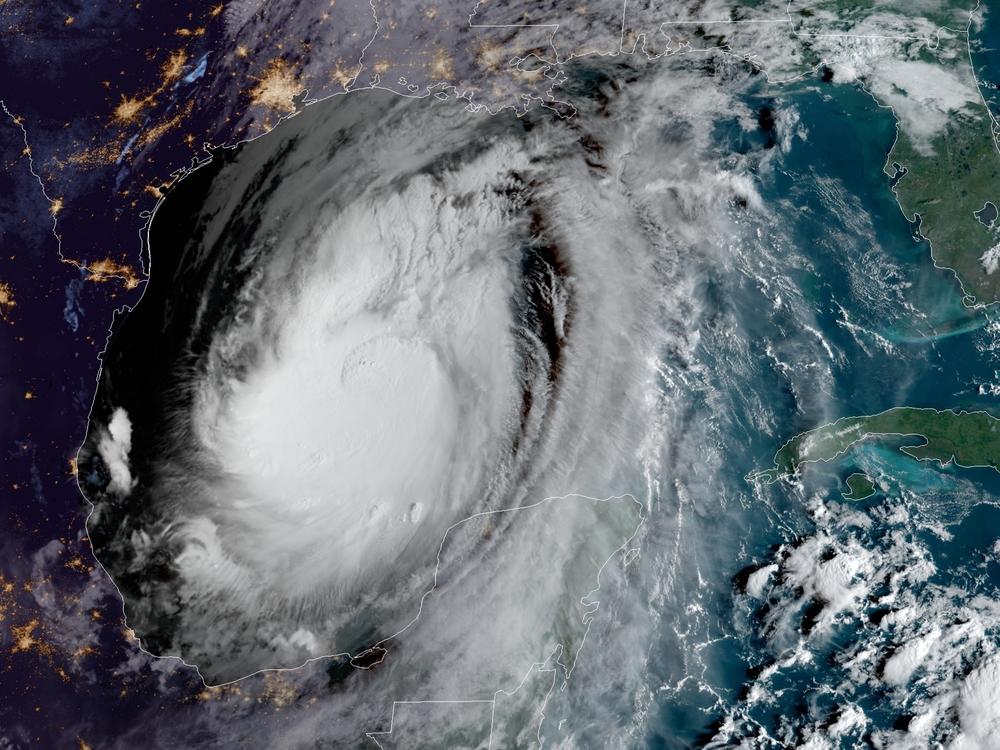 Hurricane Delta is relatively small, and despite being well-organized, it has not developed an eye, the National Hurricane Center says.