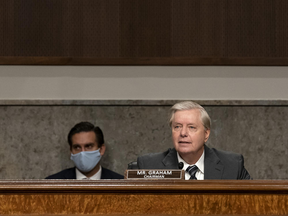 Sen. Lindsey Graham, R-S.C., will preside over confirmation hearings for Judge Amy Coney Barrett — President Trump's third nominee to the Supreme Court.