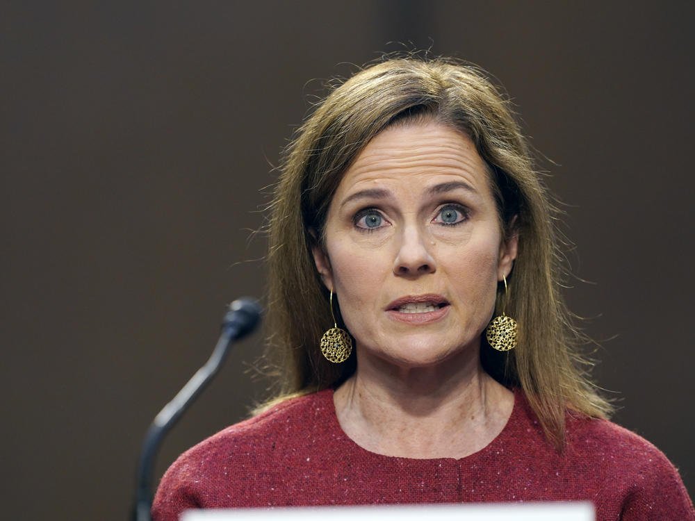 Supreme Court nominee Amy Coney Barrett was asked her views on interpreting the meaning of the Constitution in her second day of confirmation hearings.