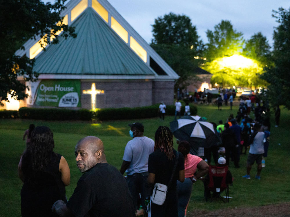 Some voters at Christian City Welcome Center in Union City, Ga., endured a five-hour wait during the state's June primary.