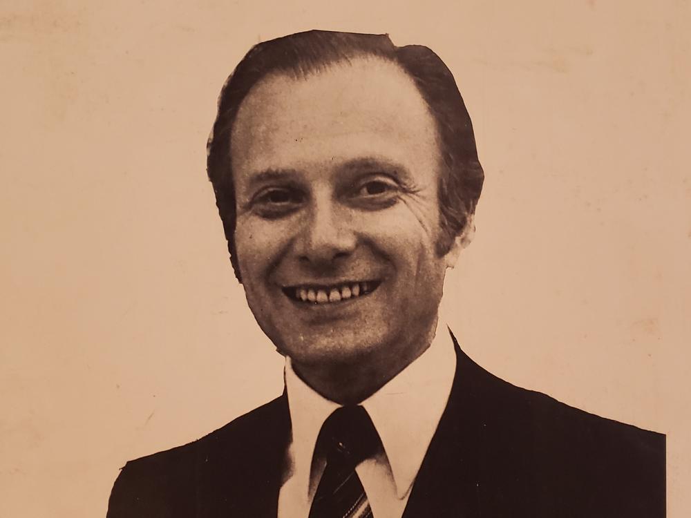 Bernard Cohen in a 1970s campaign poster when he ran for the Virginia House of Delegates. As a lawyer he successfully argued the Supreme Court case that established the legality of interracial marriage. He died this week at age 86.