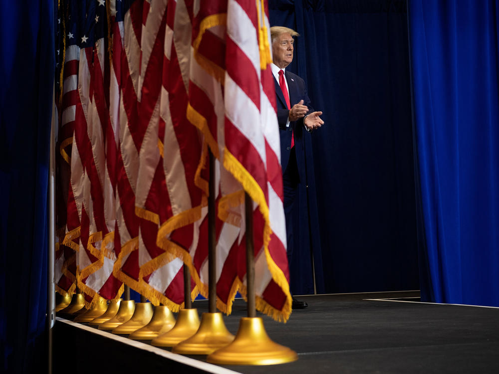 President Trump speaks to seniors in Ft. Myers, Florida, with a kinder, gentler message on the coronavirus.