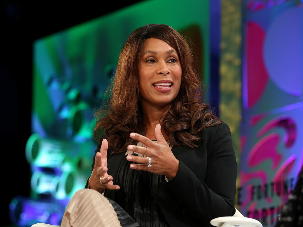 Channing Dungey was named the next chairman of Warner Bros. Television Group. She previously served in executive roles at ABC and Netflix. She is seen here at the Fortune Most Powerful Women Summit 2018.