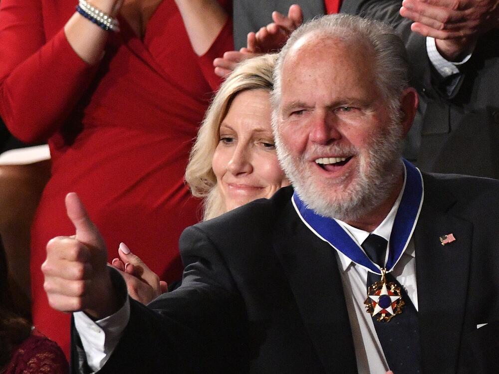 Conservative and controversial talk radio host Rush Limbaugh was awarded the Presidential Medal of Freedom during President Donald Trump's State of the Union address in February 2020.