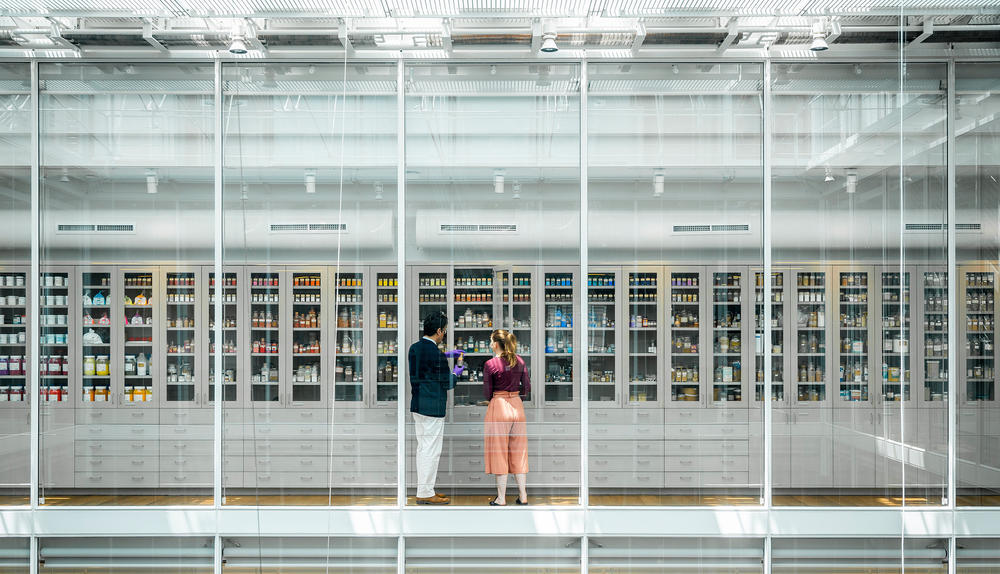 The Forbes Pigment Collection at the Harvard Art Museums.