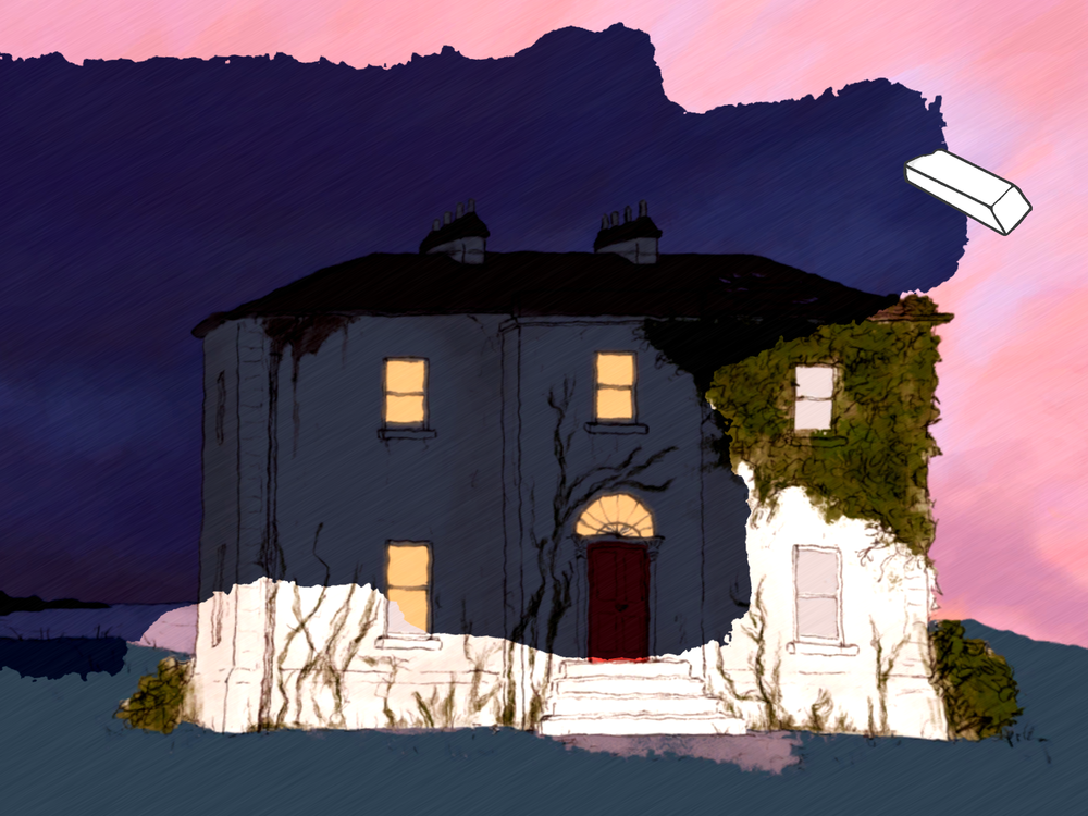 The eraser mechanic adds another layer of visual payoff to the game's art direction.
