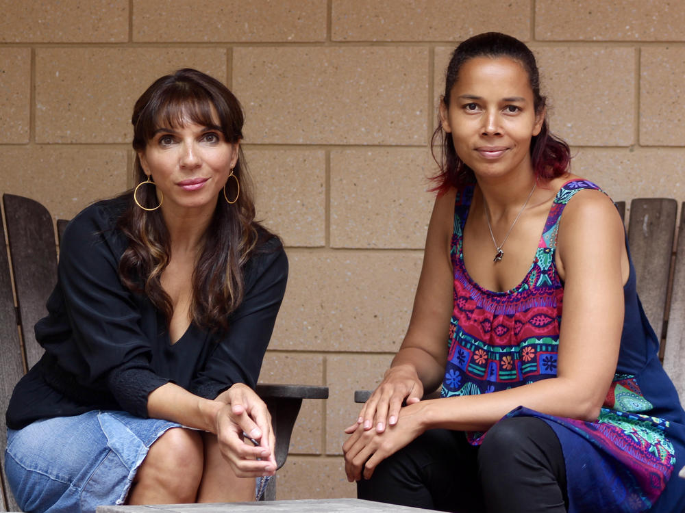 In the first episode of Amplify With Lara Downes, the pianist (left) speaks with singer-songwriter, banjo player and MacArthur 