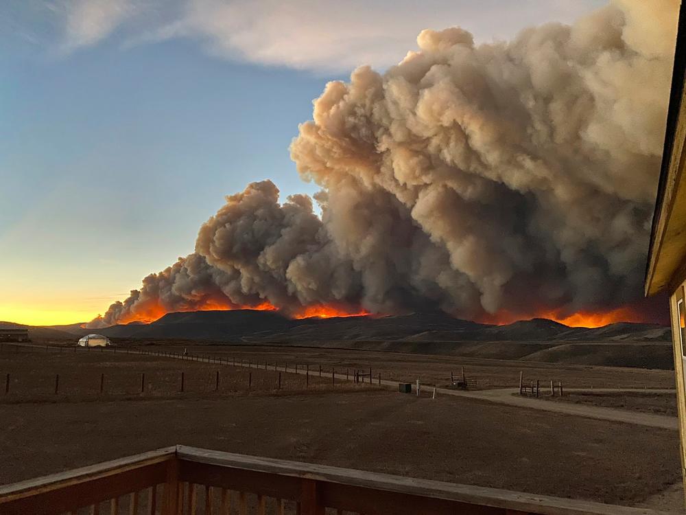 In Colorado, three of the state's five largest wildfires have burned this year, including this still-burning East Troublesome blaze.