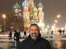 Marc Polymeropoulos, a senior CIA official, photographed in Moscow's Red Square in 2017. He fell ill on that trip and has since suffered debilitating migraine headaches that led him to resign from the agency.
