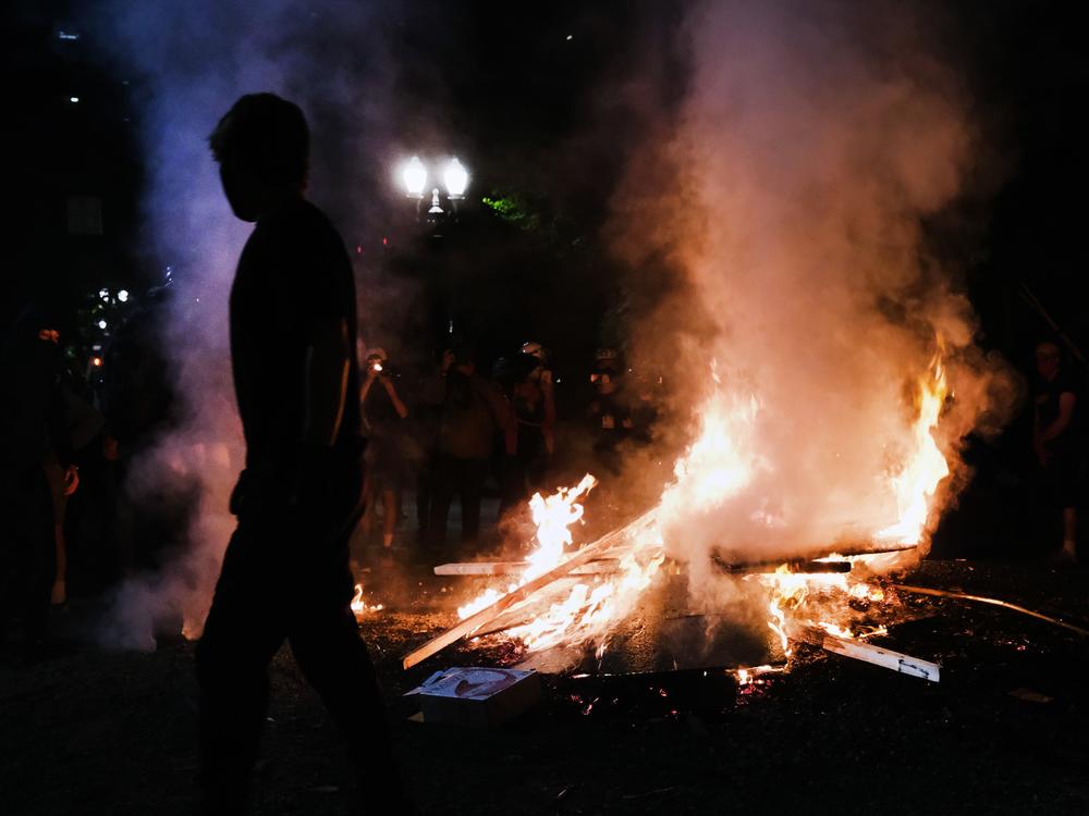 Downtown Portland, Ore., experienced weeks of unrest this summer. The demonstrations began in response to the death of George Floyd and other Black Americans killed by law enforcement.