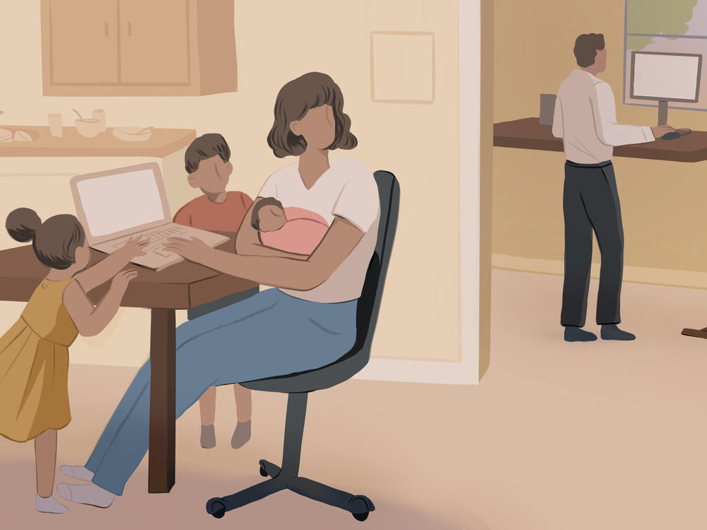 Couples are struggling to redefine their own roles as they look to navigate a pandemic that has upended many aspects of domestic life.