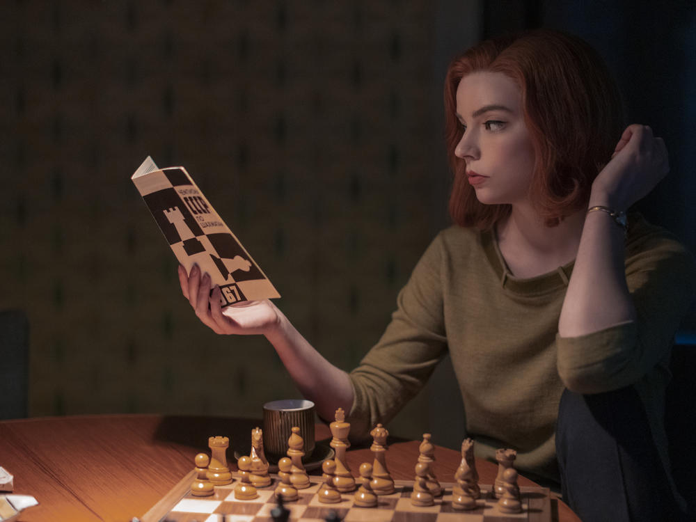 Anya Taylor-Joy plays Beth in the Netflix series <em>The Queen's Gambit</em>.