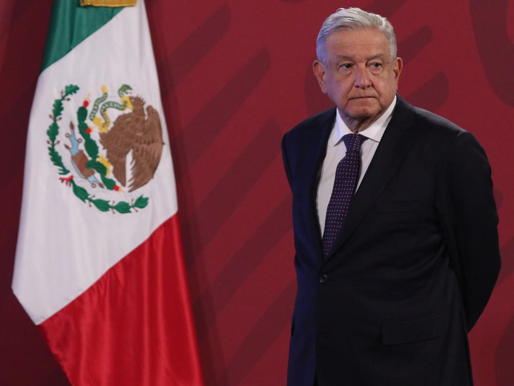 Mexican President Andrés Manuel López Obrador, here last week in Mexico City, joins a small group of foreign leaders who have remained silent after Joe Biden's election win.