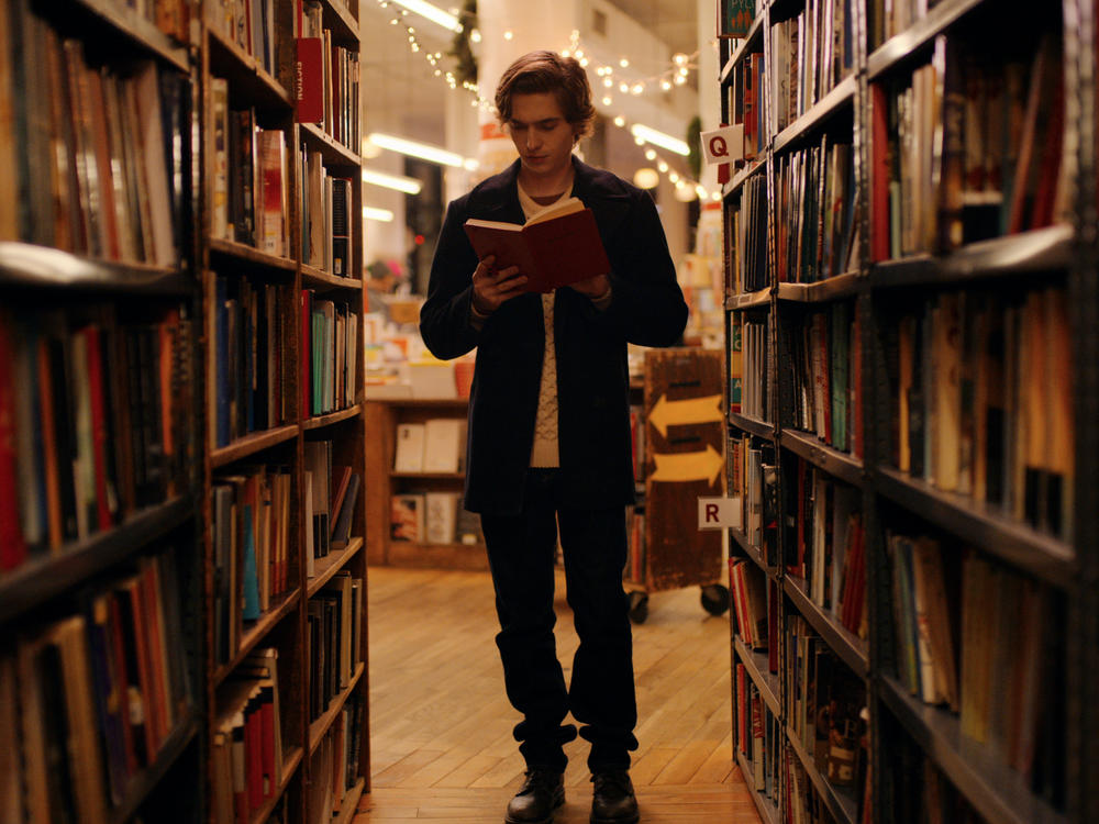 Austin Abrams plays Dash, one of the book-loving leads in Netflix's <em>Dash & Lily. </em>
