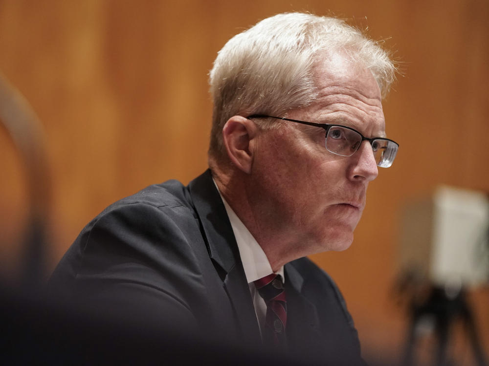 Christopher Miller, pictured on Sept. 24, became acting defense secretary after President Trump fired Mark Esper. Miller is perceived as more loyal to Trump than Esper.