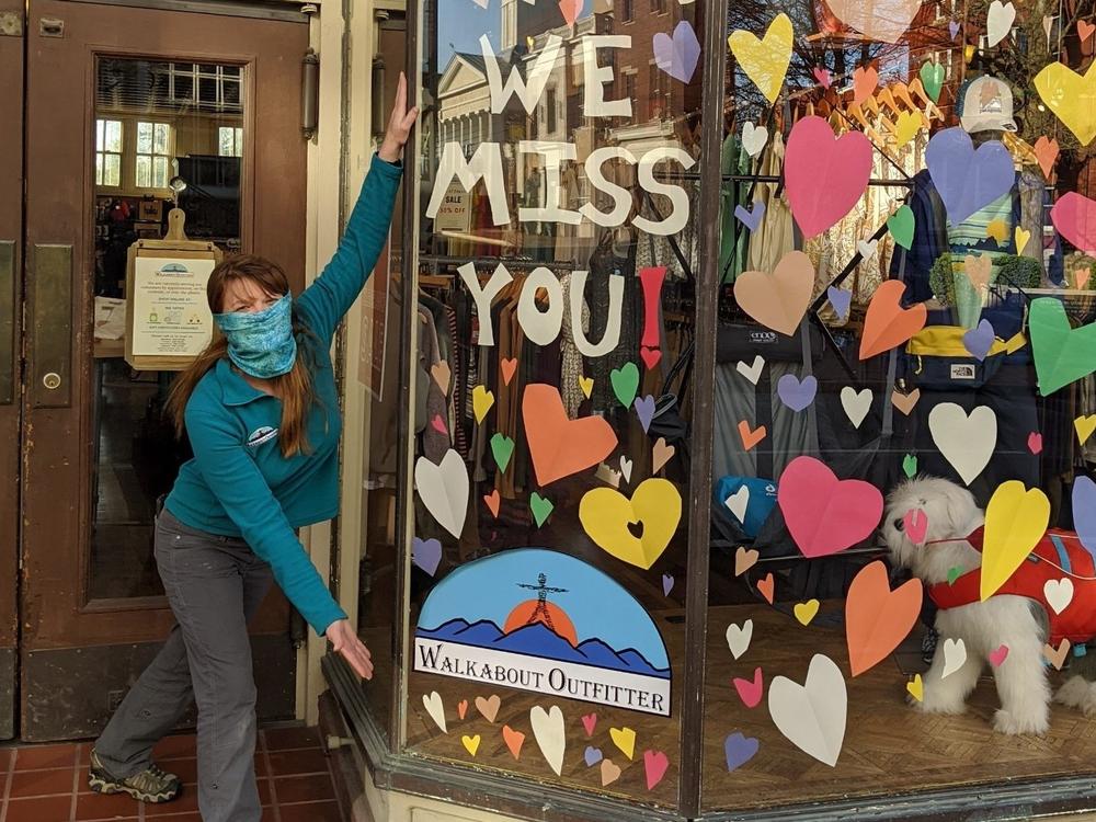 Tina Miller, owner of Walkabout Outfitter in Virginia, says the pandemic has been the most difficult period of her life. At one point, business was down 90%.
