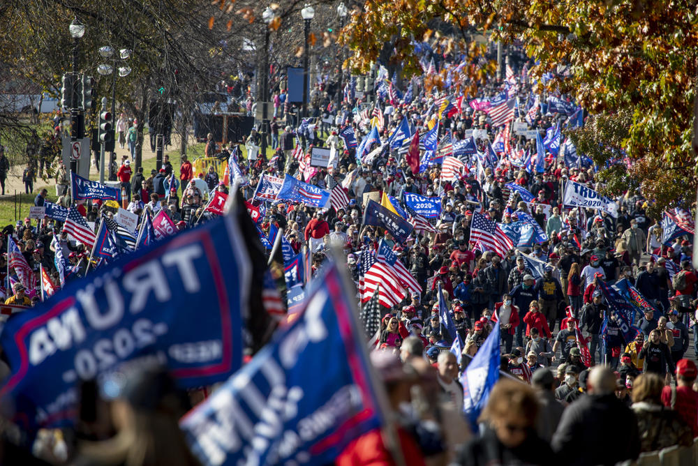 On Friday, the National Park Service issued a permit, requested by Women for America First, for 10,000 people to attend the march.