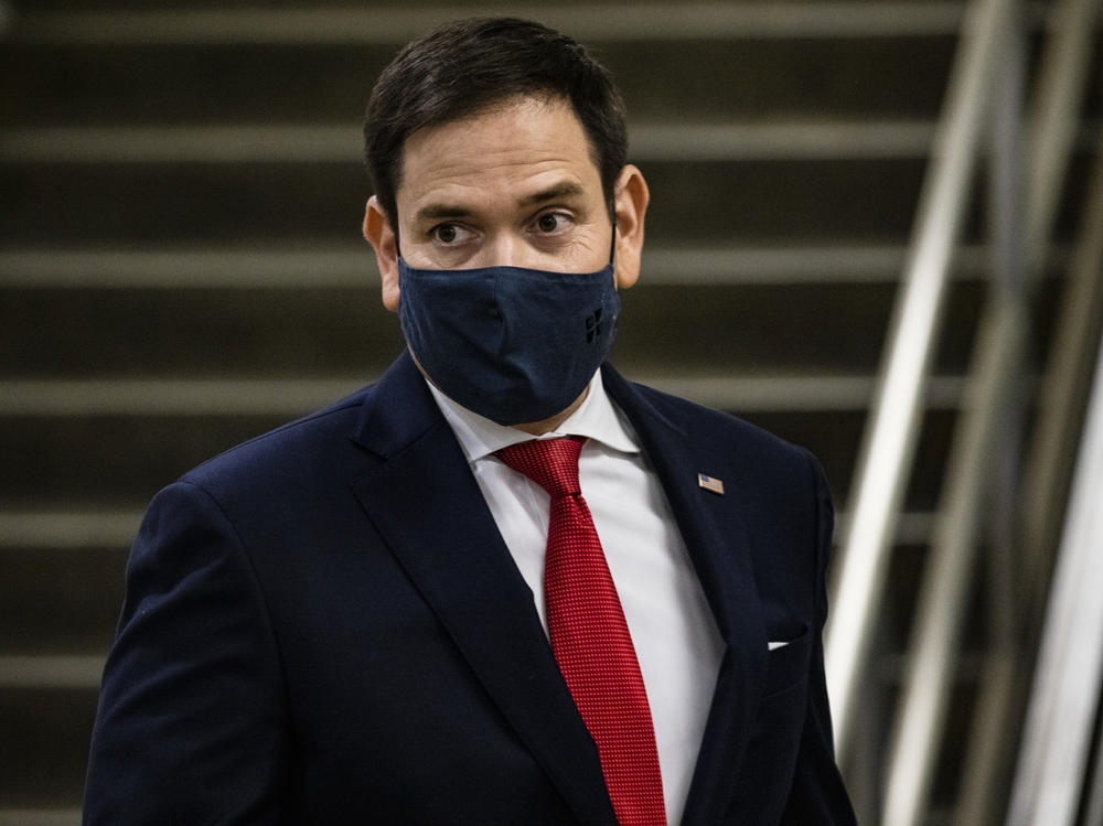 Sen. Marco Rubio, R-Fla., told reporters that the selection of the next director of national intelligence would be up to the 
