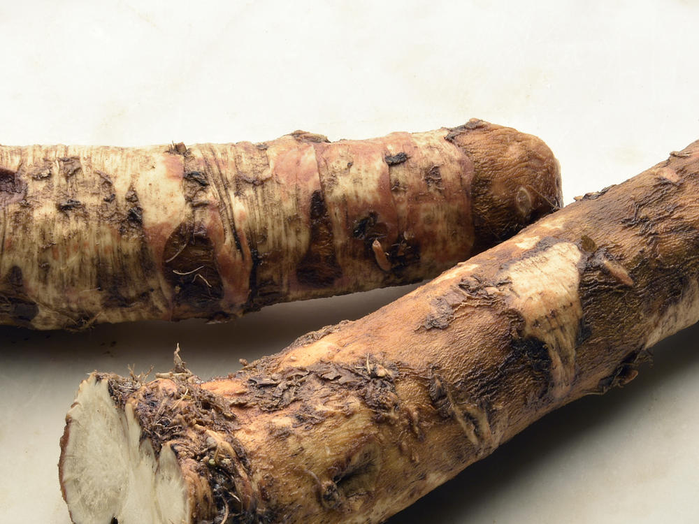 In these polarizing times, we've decided to lean into the most controversial ingredient in Mama Stamberg's cranberry relish: the two tablespoons of horseradish.