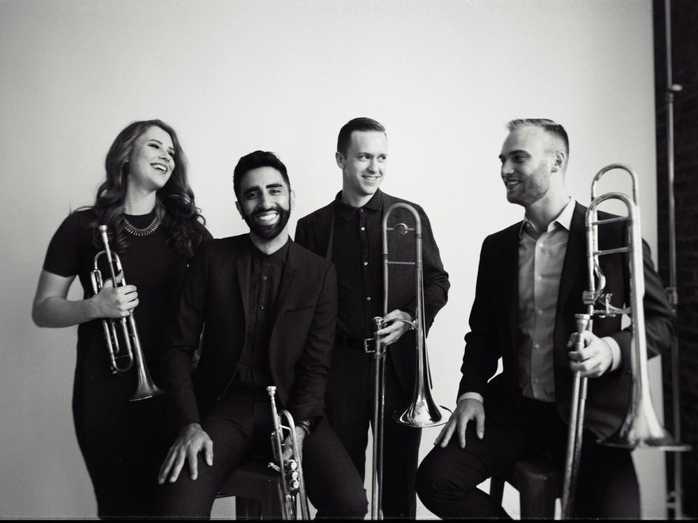 The members of New York-based brass quartet The Westerlies are rehearsing together thousands of miles apart, thanks to Audio Movers.