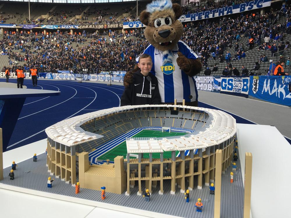 The Olympiastadion, home to the Berlin soccer club Hertha BSC.