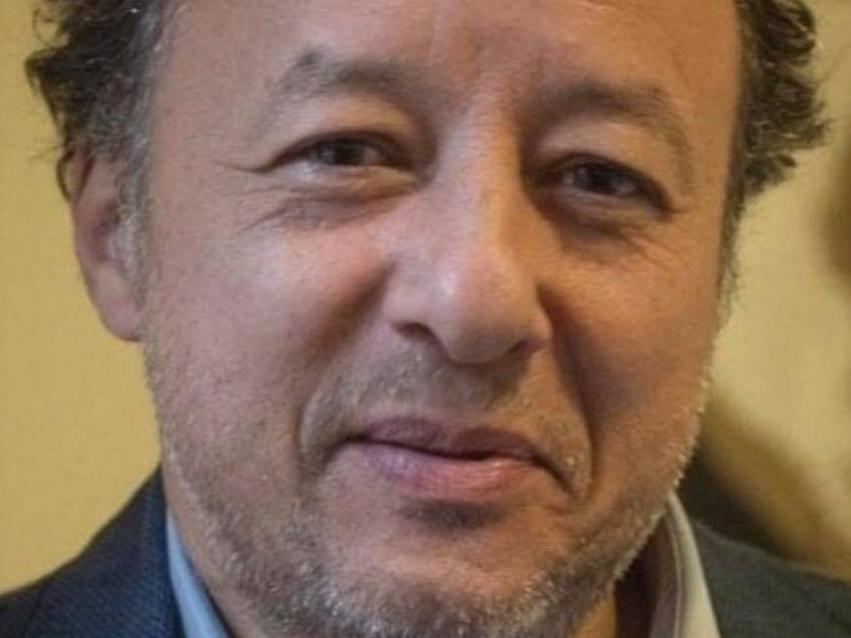 Gasser Abdel Razek, executive director of Egyptian Initiative for Personal Rights, in a photo from the organization's website. Abdel Razek was arrested with two other officials of the civil rights organization after the met with European ambassadors.