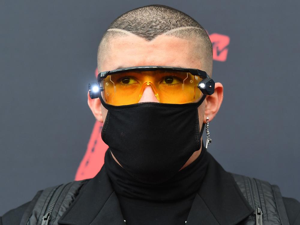 Bad Bunny, photographed at the 2019 MTV Video Music Awards  in Newark, N.J. on Aug. 26, 2019.