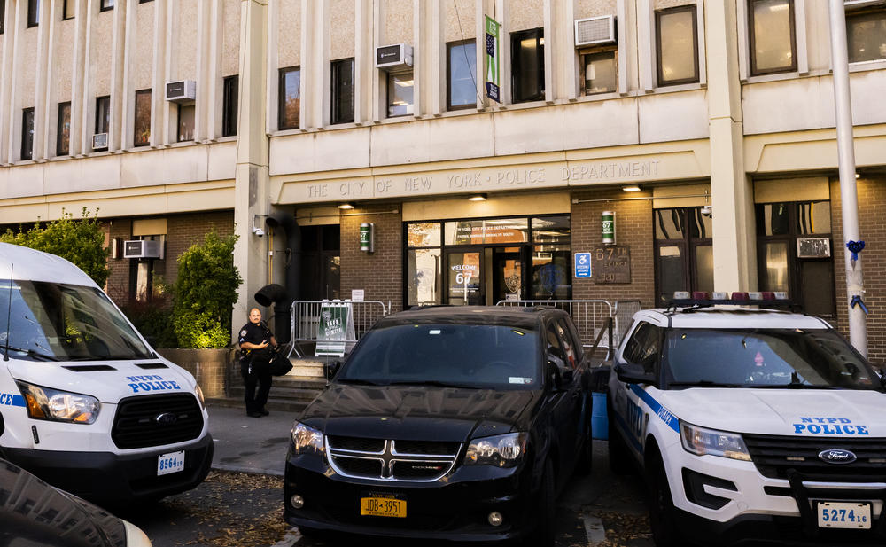 The 67th Precinct of the New York City Police Department in East Flatbush, Brooklyn.
