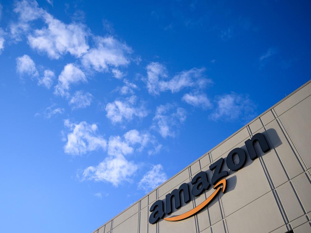 Some workers at Amazon warehouses such as this one in the Staten Island borough of New York City have been trying to organize, facing stiff opposition from the company. Amazon workers in Alabama have now petitioned to form a union.
