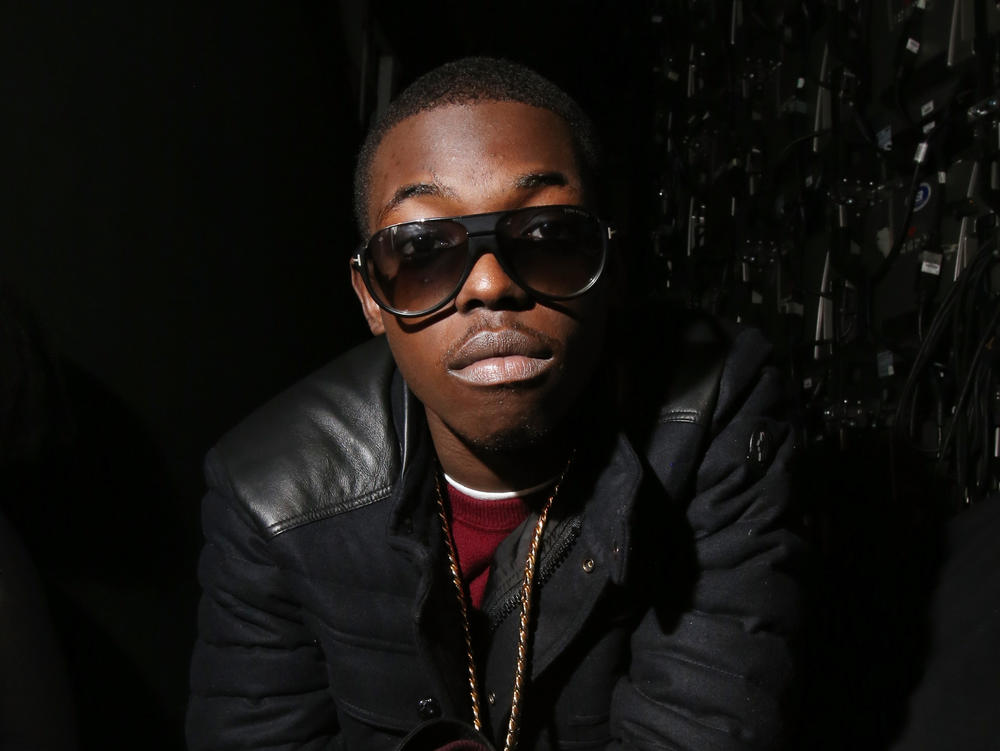 Bobby Shmurda at BET's year-end special <em>106 & Party</em> on Dec. 12, 2014 in New York City. Just days later, the rapper and his entourage would be arrested in an NYPD raid.
