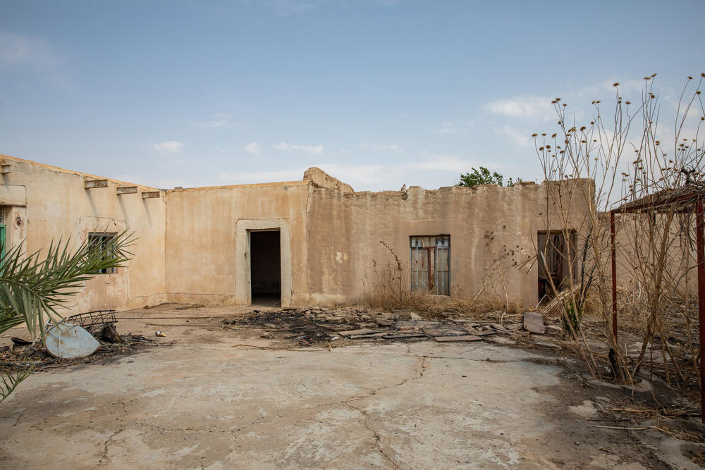 The Murad family home in Kocho, northern Iraq. ISIS was driven out in 2015, but the village became synonymous with the ISIS genocide. It is deserted and its school turned into a museum.