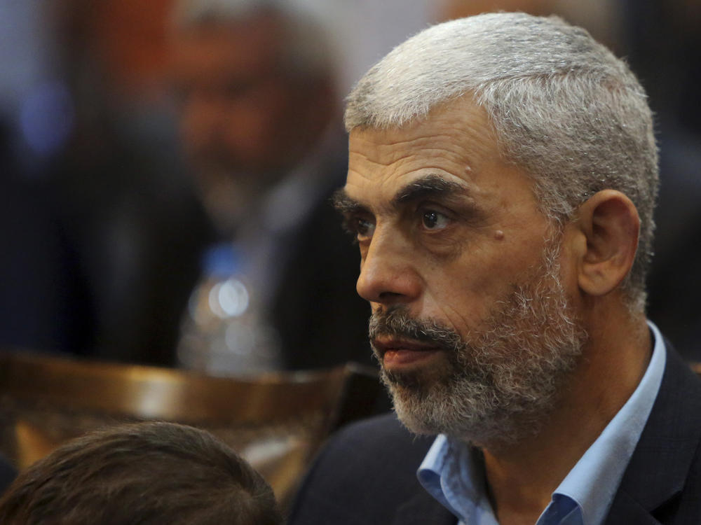 Yehiya Sinwar, Hamas' leader in Gaza, pictured in 2017, is in stable condition, according to Gaza's Health Ministry.