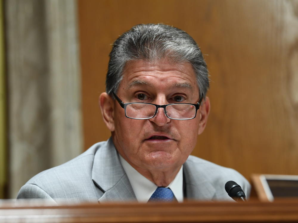 Sen. Joe Manchin, D-W.Va., helped craft the bipartisan proposal.