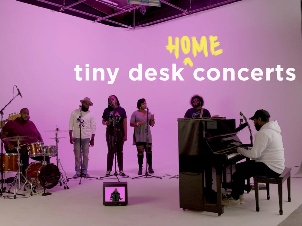 PJ Morton plays a Tiny Desk (home) concert.
