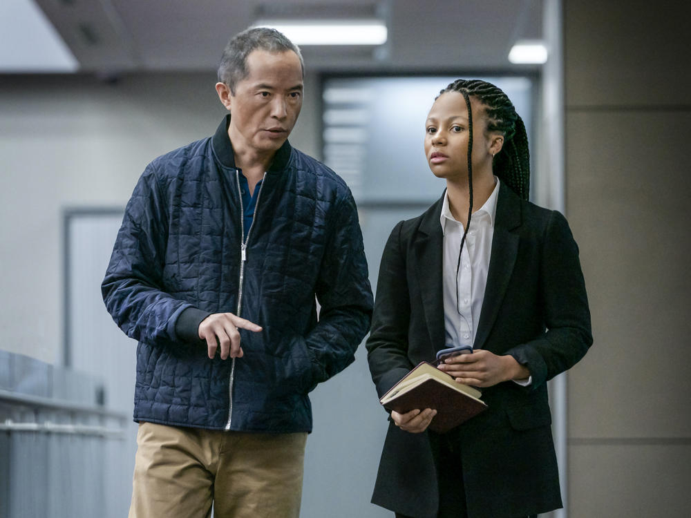 Eric (Ken Leung) and Harper (Myha'la Herrold) have a complicated dynamic on HBO's <em>Industry.</em>